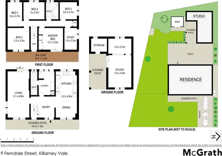 Floorplan of Homely house listing, 9 Ferndale Street, Killarney Vale NSW 2261