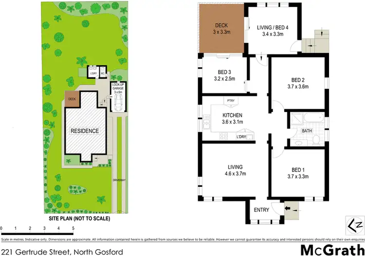 Floorplan of Homely house listing, 221 Gertrude Street, North Gosford NSW 2250