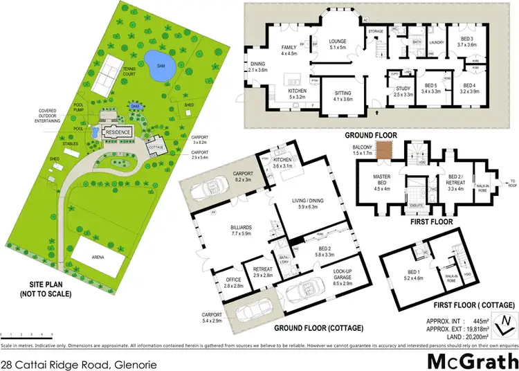 Floorplan of Homely house listing, 28 Cattai Ridge Road, Glenorie NSW 2157