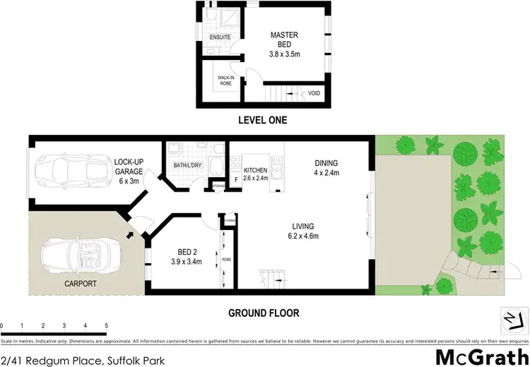 Floorplan of Homely townhouse listing, 2/41 Redgum Place, Suffolk Park NSW 2481