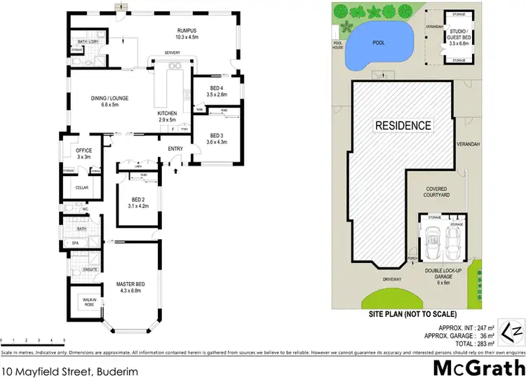 Floorplan of Homely house listing, 10 Mayfield Street, Buderim QLD 4556