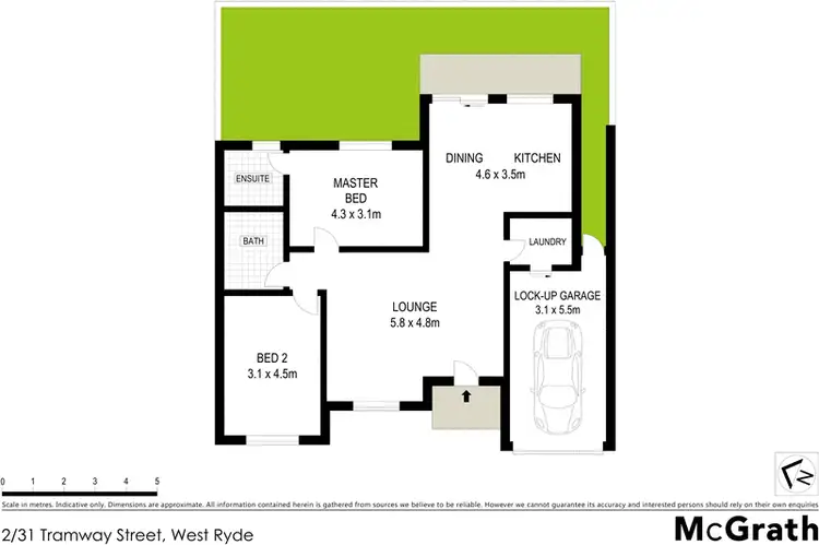 Floorplan of Homely villa listing, 2/31 Tramway Street, West Ryde NSW 2114