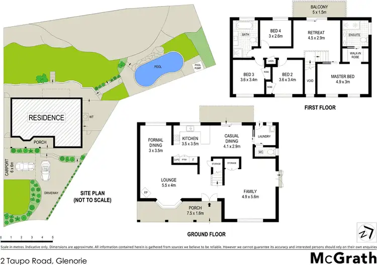 Floorplan of Homely house listing, 2 Taupo Road, Glenorie NSW 2157