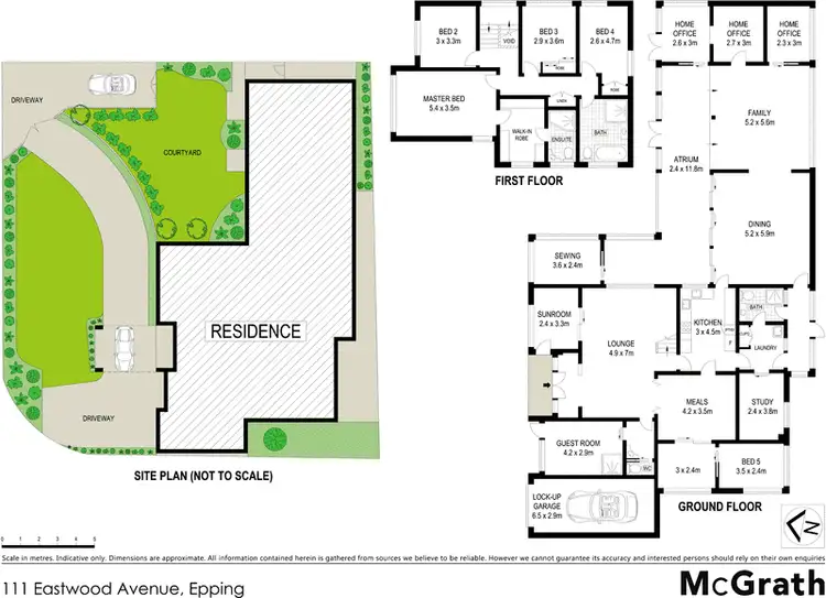 Floorplan of Homely house listing, 111 Eastwood Avenue, Epping NSW 2121