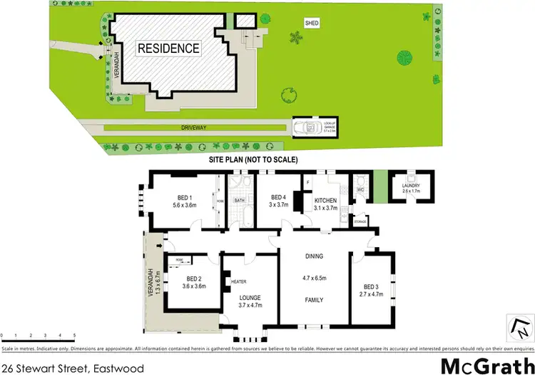 Floorplan of Homely house listing, 26 Stewart Street, Eastwood NSW 2122