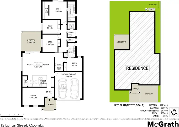 Floorplan of Homely house listing, 12 Laffan Street, Coombs ACT 2611