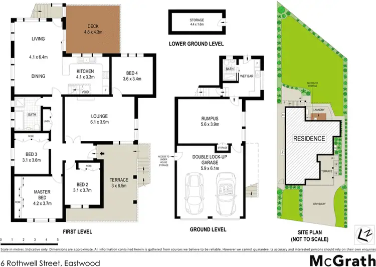 Floorplan of Homely house listing, 6 Rothwell Street, Eastwood NSW 2122