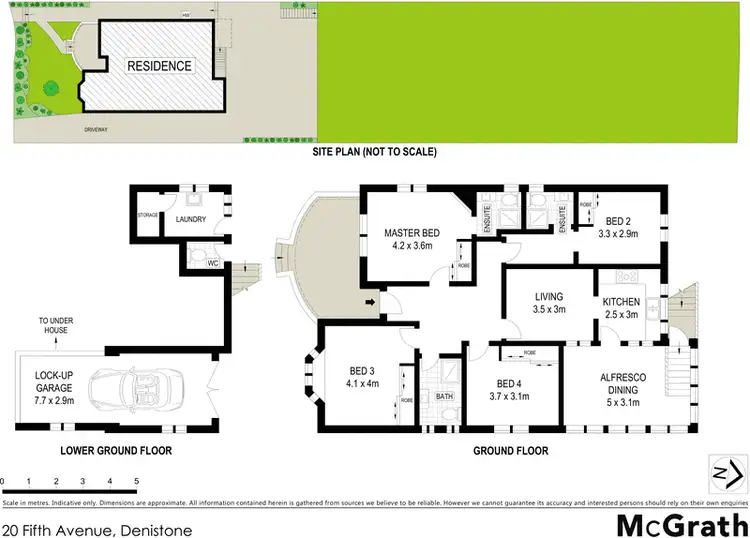 Floorplan of Homely house listing, 20 Fifth Avenue, Denistone NSW 2114
