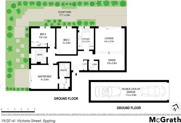 Floorplan of Homely apartment listing, 19/37 Victoria Street, Epping NSW 2121