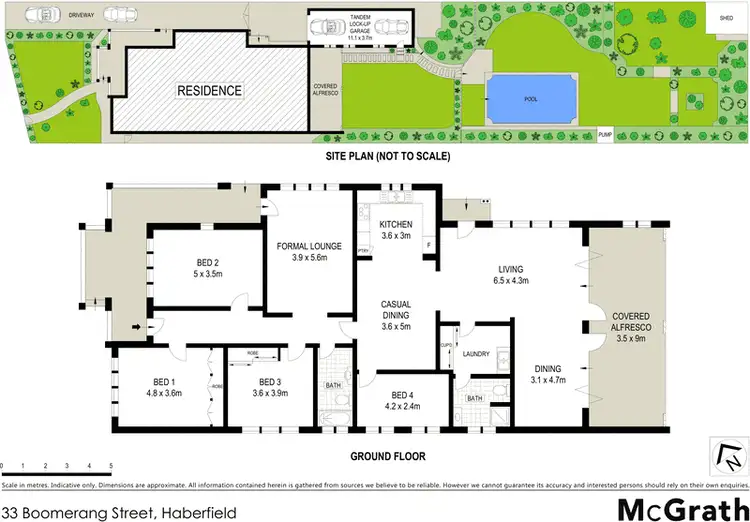 Floorplan of Homely house listing, 33 Boomerang Street, Haberfield NSW 2045