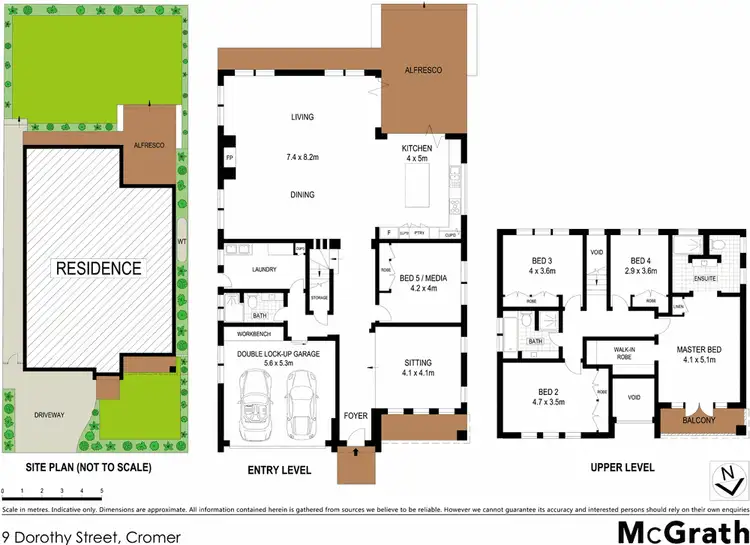 Floorplan of Homely house listing, 9 Dorothy Street, Cromer NSW 2099