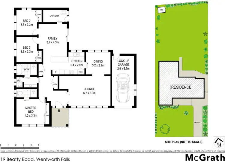 Floorplan of Homely house listing, 19 Beatty Road, Wentworth Falls NSW 2782