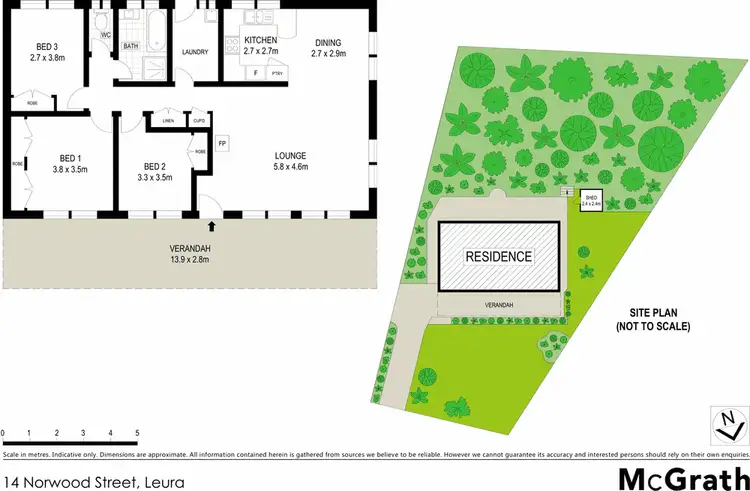 Floorplan of Homely house listing, 14 Norwood Street, Leura NSW 2780