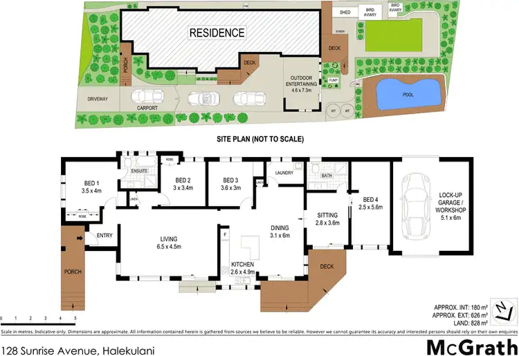 Floorplan of Homely house listing, 128 Sunrise Avenue, Halekulani NSW 2262