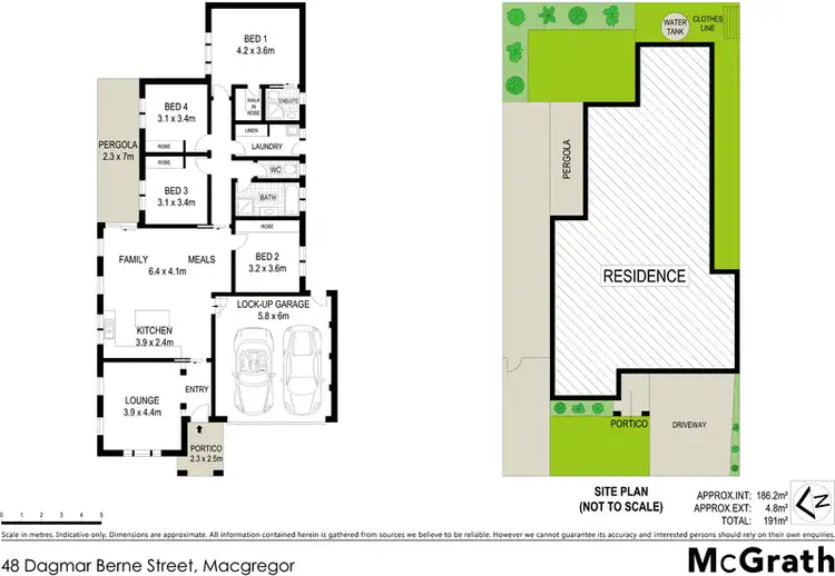 Floorplan of Homely house listing, 48 Dagmar Berne Street, Macgregor ACT 2615