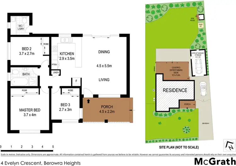 Floorplan of Homely house listing, 4 Evelyn Crescent, Berowra Heights NSW 2082