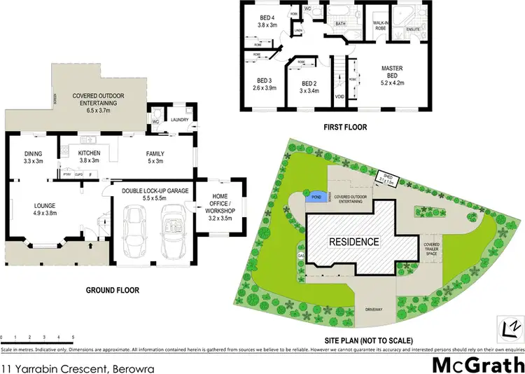 Floorplan of Homely house listing, 11 Yarrabin Crescent, Berowra NSW 2081