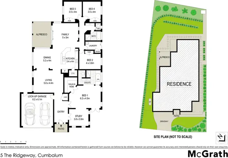 Floorplan of Homely house listing, 5 The Ridgeway, Cumbalum NSW 2478