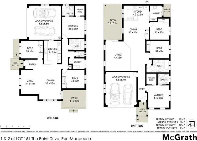 Floorplan of Homely villa listing, 1/Lot 161 The Point Drive, Port Macquarie NSW 2444