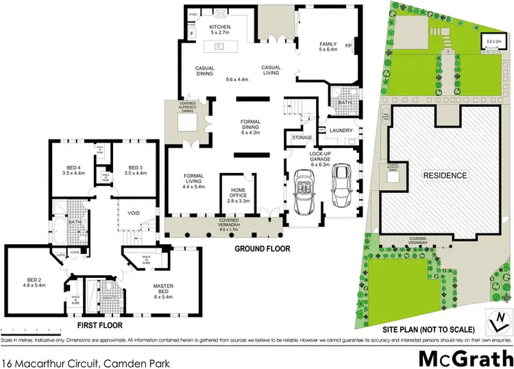 Floorplan of Homely house listing, 16 Macarthur Circuit, Camden Park NSW 2570