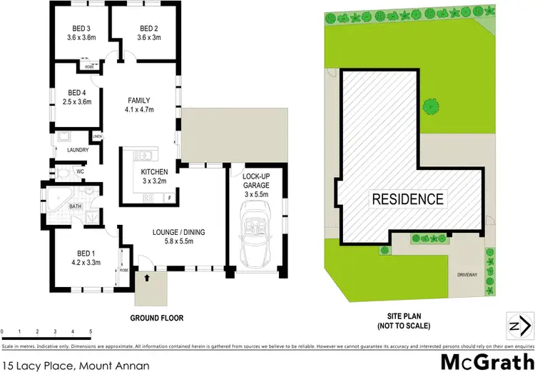 Floorplan of Homely house listing, 15 Lacy Place, Mount Annan NSW 2567