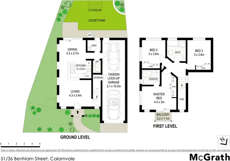 Floorplan of Homely townhouse listing, 51/36 Benhiam Street, Calamvale QLD 4116
