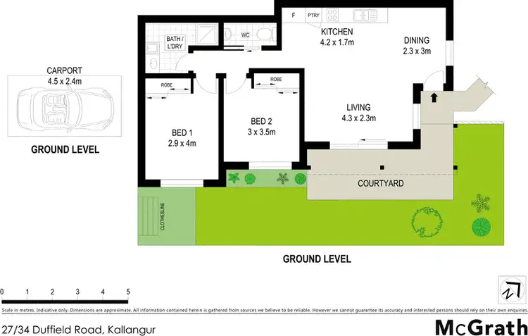 Floorplan of Homely apartment listing, 27/34 Duffield Road, Kallangur QLD 4503