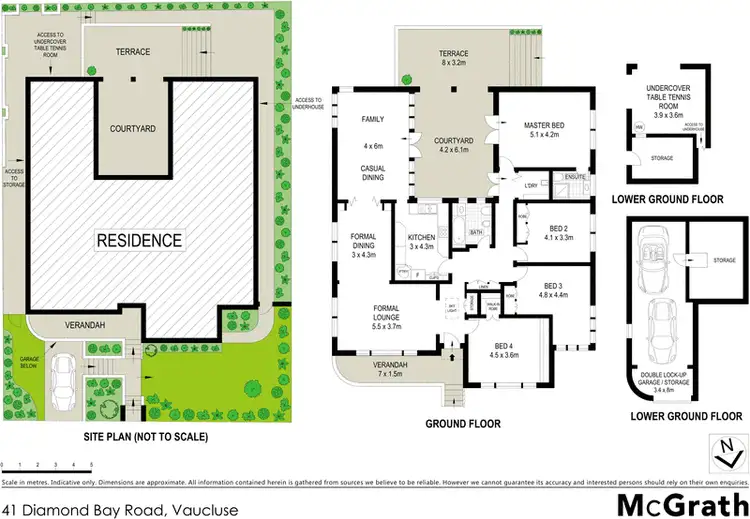 Floorplan of Homely house listing, 41 Diamond Bay Road, Vaucluse NSW 2030