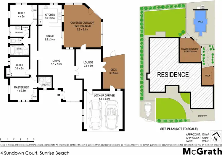 Floorplan of Homely house listing, 4 Sundown Court, Sunrise Beach QLD 4567