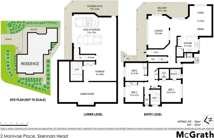 Floorplan of Homely house listing, 2 Monivae Place, Skennars Head NSW 2478
