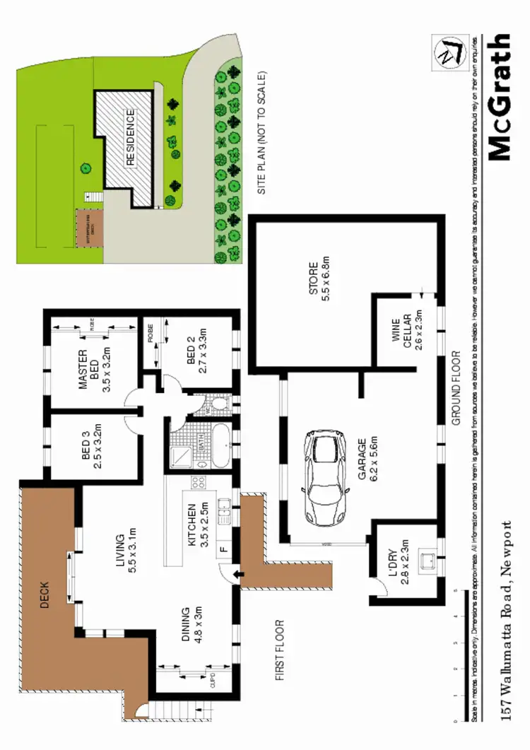 Floorplan of Homely house listing, 157 Wallumatta Road, Newport NSW 2106