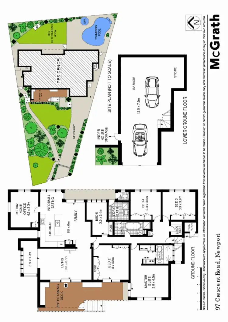 Floorplan of Homely house listing, 97 Crescent Road, Newport NSW 2106