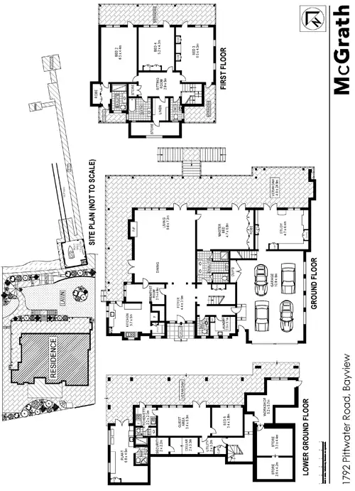 Floorplan of Homely house listing, 1792 Pittwater Road, Bayview NSW 2104