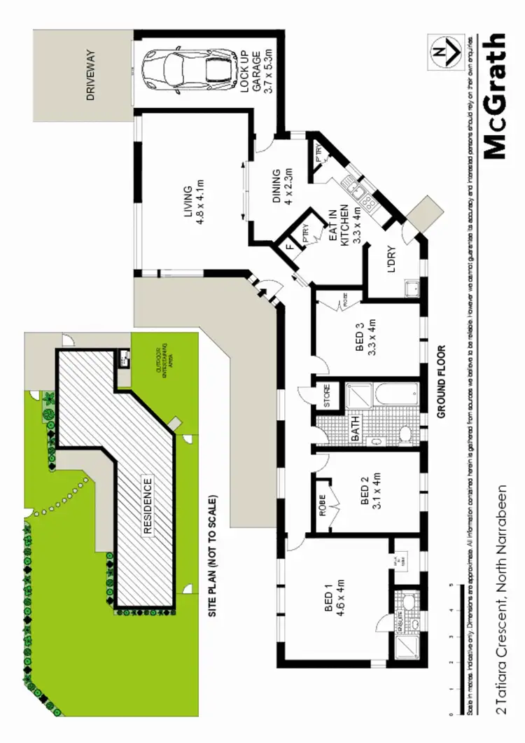 Floorplan of Homely house listing, 2 Tatiara Crescent, North Narrabeen NSW 2101