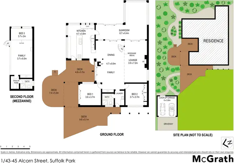 Floorplan of Homely house listing, 1/43 Alcorn Street, Suffolk Park NSW 2481