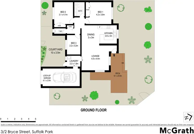 Floorplan of Homely villa listing, 3/2 Bryce Street, Suffolk Park NSW 2481