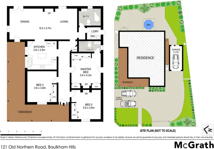 Floorplan of Homely house listing, 121 Old Northern Road, Baulkham Hills NSW 2153