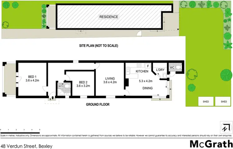 Floorplan of Homely house listing, 48 Verdun Street, Bexley NSW 2207