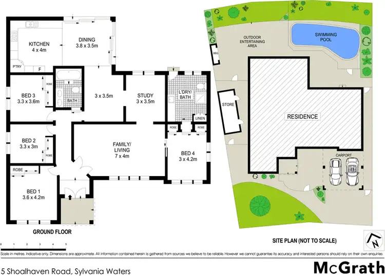 Floorplan of Homely house listing, 5 Shoalhaven Road, Sylvania Waters NSW 2224