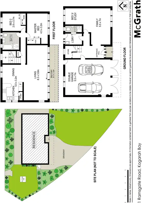 Floorplan of Homely house listing, 1 Ramsgate Road, Kogarah Bay NSW 2217