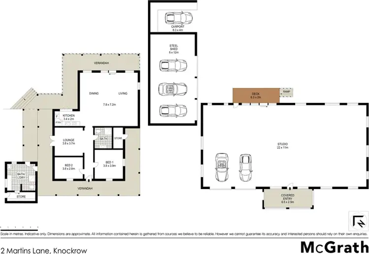 Floorplan of Homely house listing, 2 Martins Lane, Knockrow NSW 2479