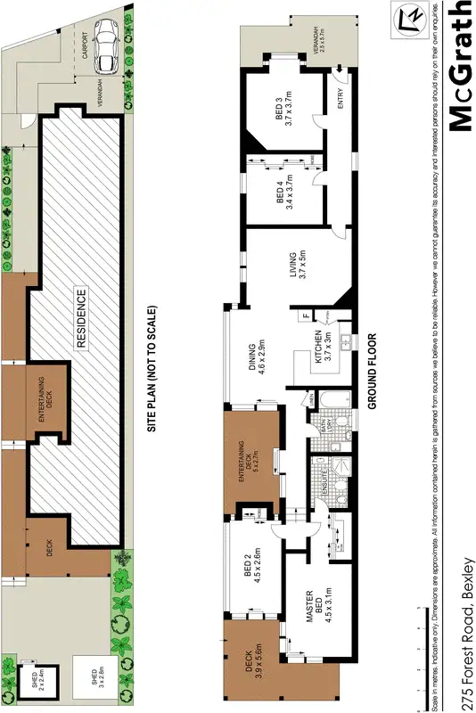 Floorplan of Homely house listing, 275 Forest Road, Bexley NSW 2207
