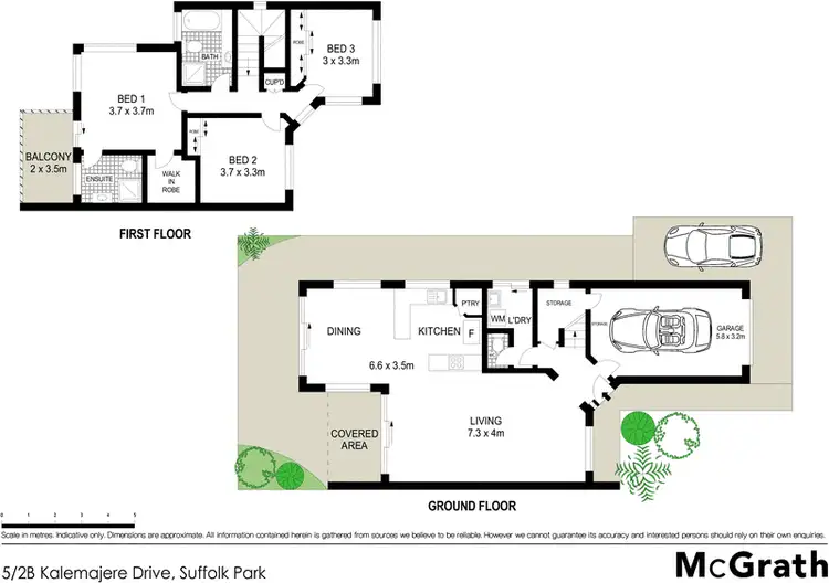 Floorplan of Homely townhouse listing, 5/2B Kalemajere Drive, Suffolk Park NSW 2481