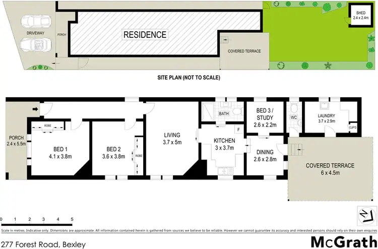 Floorplan of Homely house listing, 277 Forest Road, Bexley NSW 2207