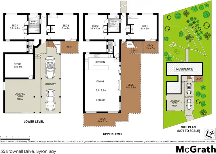 Floorplan of Homely house listing, 55 Brownell Drive, Byron Bay NSW 2481