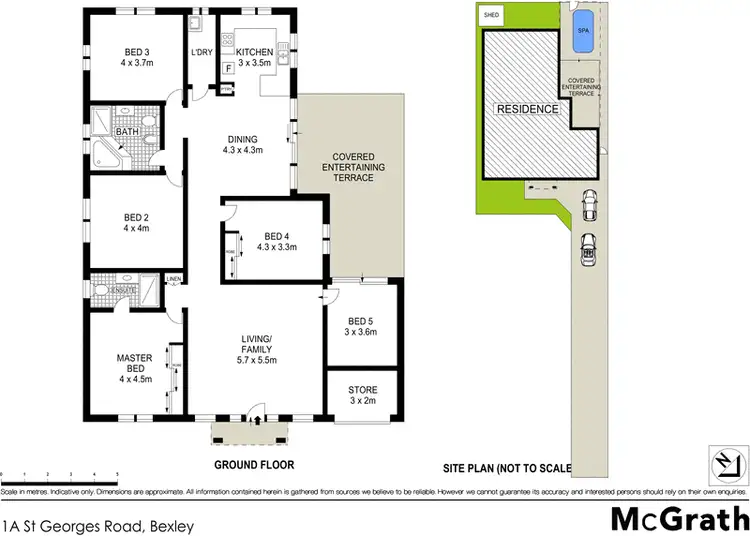 Floorplan of Homely house listing, 1a St Georges Road, Bexley NSW 2207