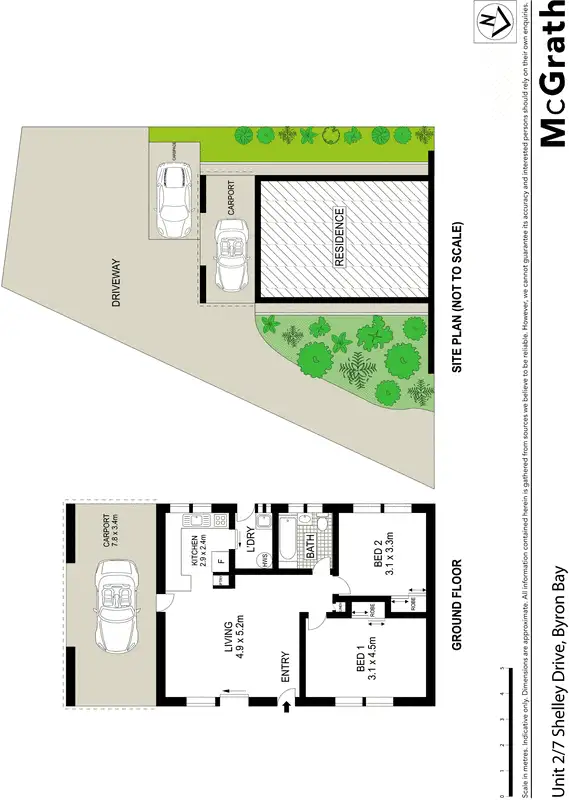 Floorplan of Homely townhouse listing, 2/7 Shelley Drive, Byron Bay NSW 2481