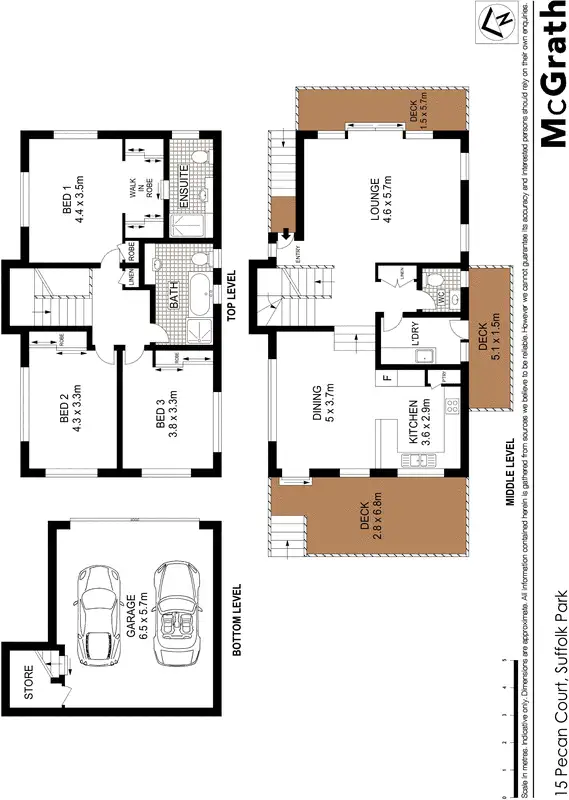 Floorplan of Homely house listing, 15/3 Pecan Court, Suffolk Park NSW 2481