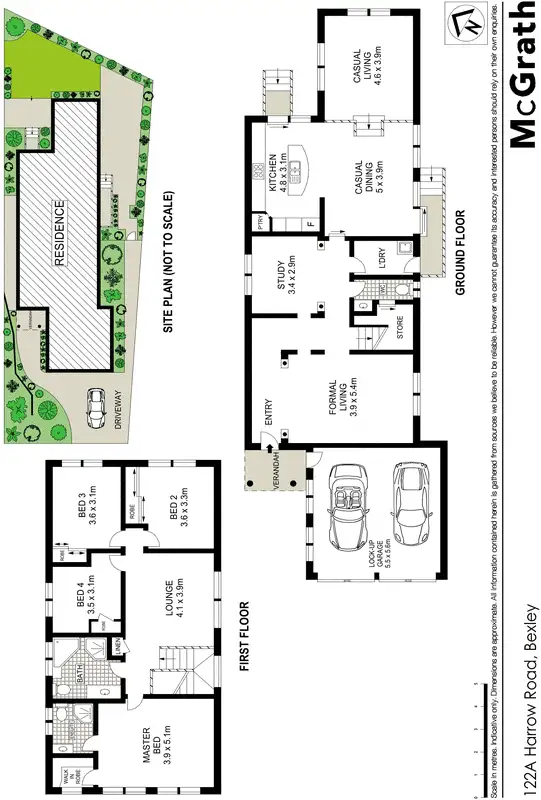 Floorplan of Homely house listing, 122A Harrow Road, Bexley NSW 2207
