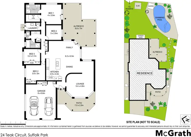 Floorplan of Homely house listing, 24 Teak Circuit, Suffolk Park NSW 2481